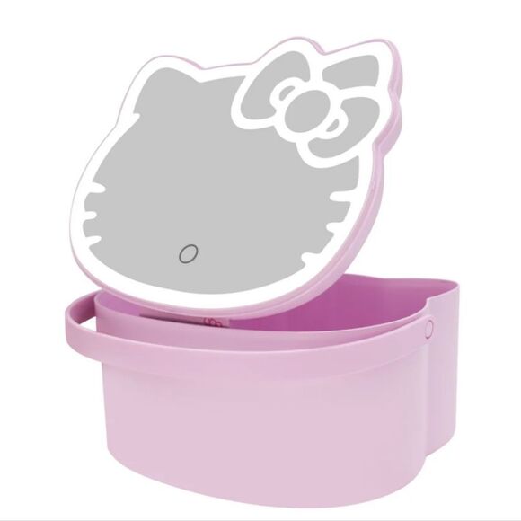 Impressions X Hello Kitty Carry Case w/LED Makeup Mirror - Picture 2 of 12
